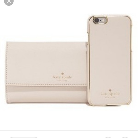 kate spade Handbags - **KATE SPADE** Leather Wallet & Phone case